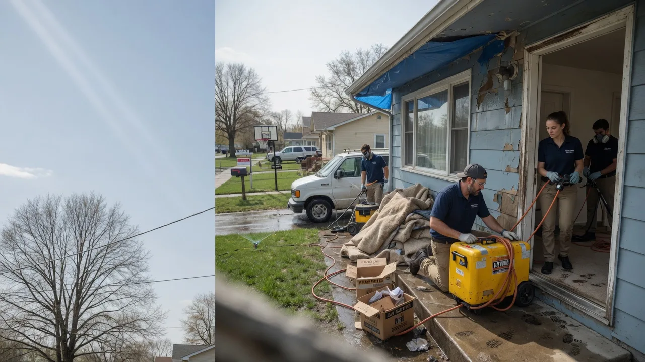 Basement Flood Cleanup in Littleton, IL near me